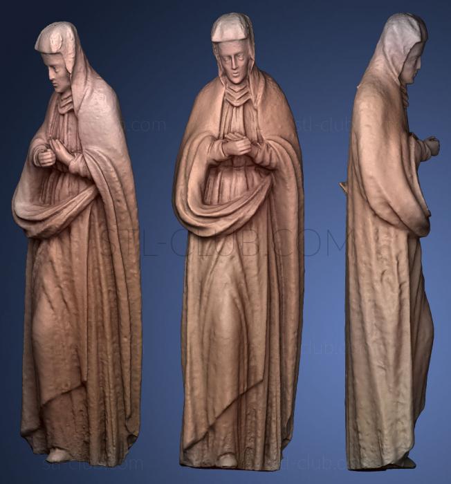 Sculpture of a Nun